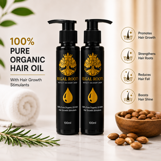 Regal Roots Hair Growth Oil – 100ml (2 Pack)
