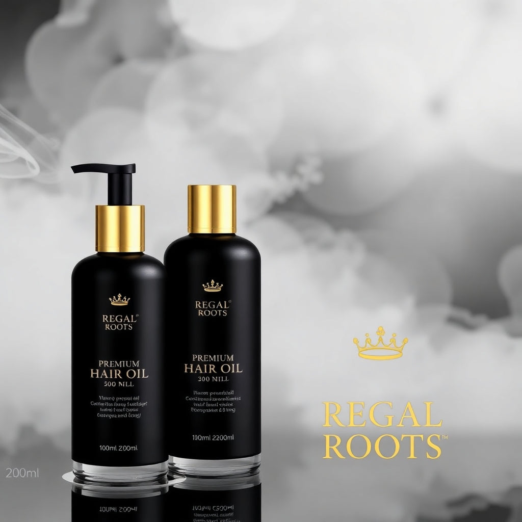 200ML Regal Roots Luxe Hair & Scalp Elixir + 50ML Organic Shampoo !
